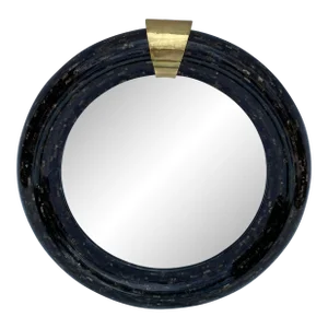 Large Columbian Horn & Bone Wall Mirror