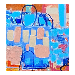 Mixed Media Abstract Painting