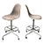 Charles + Ray Eames Drafting Stool Pair by Herman Miller For Sale