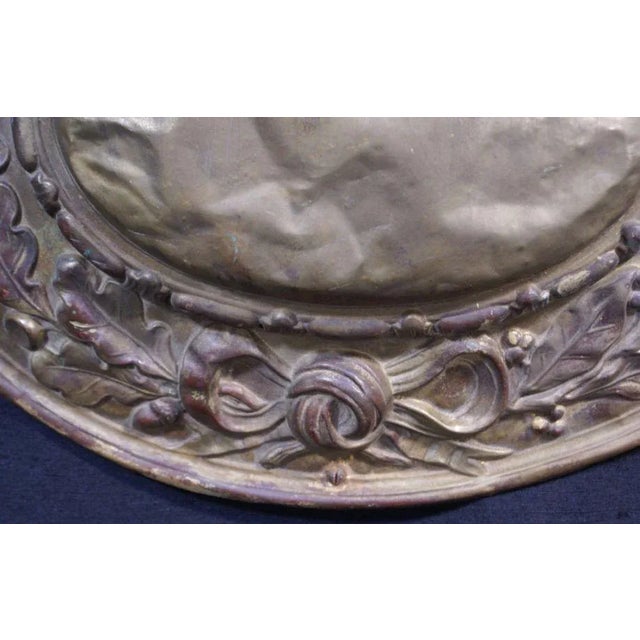 Late 19th Century Repousse Plaques - a Pair For Sale - Image 4 of 5