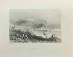 William Henry Bartlett, Withehaven, Etching, 1845
