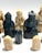 Ornamental & Decorative Materials Set of 32 Vintage Isle of Lewis Chess Pieces For Sale - Image 7 of 17