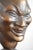 Brown Mid-Century Ceramic Head, 1950s For Sale - Image 8 of 12