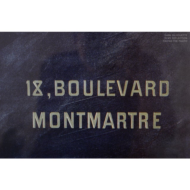 Navy Blue Cycles Gladiator Georges Massias Vintage French Bicycle Cycling Advertisement Poster For Sale - Image 8 of 10