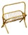 Vintage Rattan Magazine Rack, 1960s For Sale