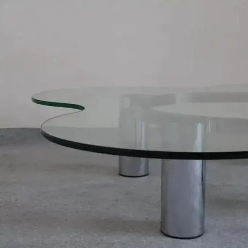 Immerse yourself in the charm of the 70s with this vintage coffee table created by Lorenzo Burchiellaro and produced in...