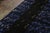 Rug & Kilim’s Scandinavian Style Rug in All Over Blue, Black Geometric Pattern For Sale In New York - Image 6 of 9
