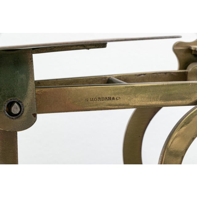 Antique English S. Mordan & Co. London Letter Postal Scale For Sale - Image 9 of 11