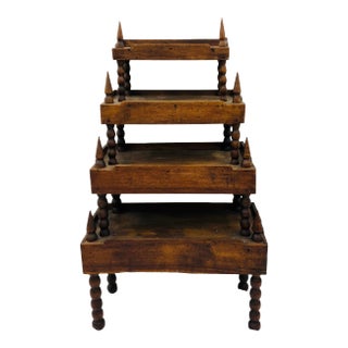 Antique Primitive Arts & Crafts Shelf For Sale