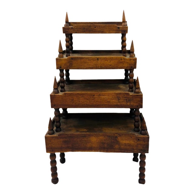 Antique Primitive Arts & Crafts Shelf For Sale