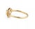 Contemporary Cartier Agrafe Diamonds 18k Pink Gold Ring W/Paper - Size 4 For Sale - Image 3 of 6