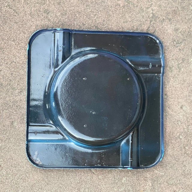 Vintage Reinhardt’s, Old Chum Lager, White House Ale, Salvador Enamel Ashtray. For Sale - Image 11 of 12