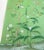 Chinoiserie Hand Painted Green Chinoiserie Floral & Bird Mural Panels (5-Piece Set) For Sale - Image 3 of 6