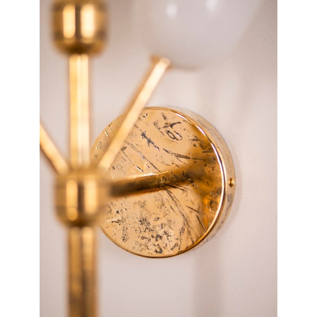 Gold Small Lauren Sconce by Ovature Studios For Sale - Image 8 of 10