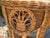 Vintage Sculptural Rattan Side Table With Tessellated Travertine Inlay For Sale - Image 12 of 15