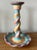 1980s 1990s Mackenzie Childs Whimsical Ceramic Candle Holder For Sale - Image 5 of 8