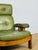Vintage Scandinavian Modular Sofa in Green Leather and Oak, 1960s, Set of 3 For Sale - Image 18 of 18