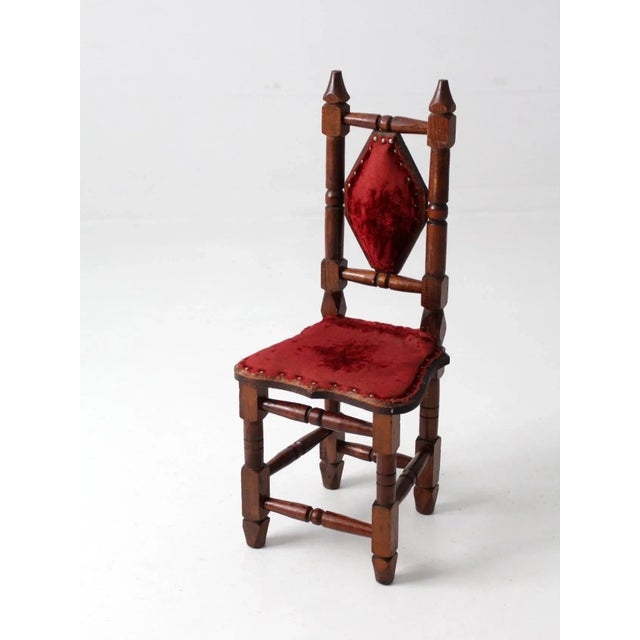 Mid Century Mexican Hacienda Children's Chair For Sale - Image 6 of 11