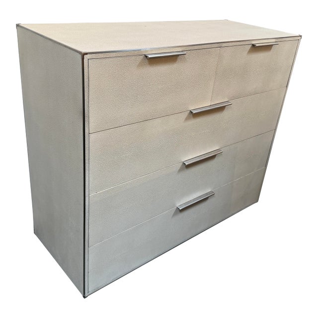 Restoration Hardware Baby & Child Clio Shagreen Dresser, Large For Sale