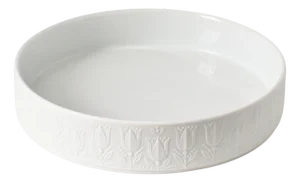 White Porcelain Bowl by Bjorn Wiinblad for Rosenthal, 1970s