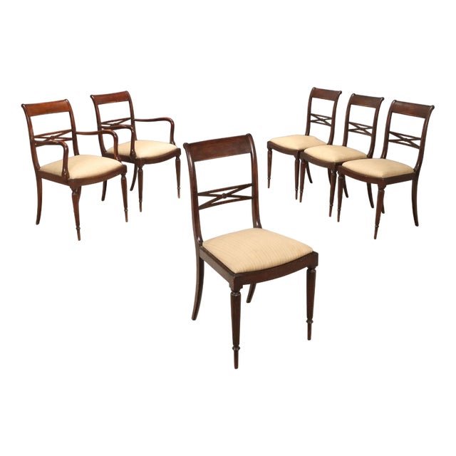 Chairs in Beech and Fabric, 1960s For Sale