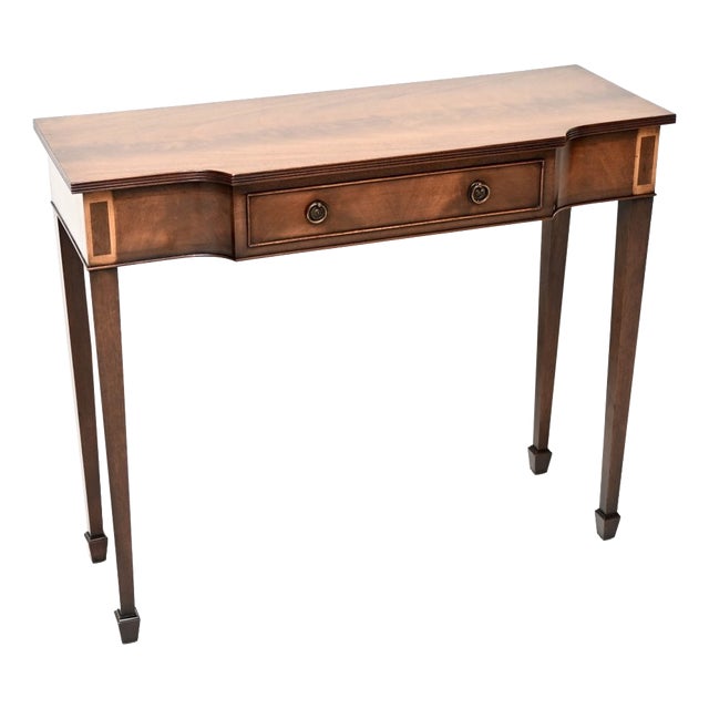 Georgian Inlaid Console Table, 1930 For Sale