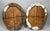 Oval Floral Still Lifes, 1800s, Oil on Canvases, Framed, Set of 2 For Sale - Image 4 of 5