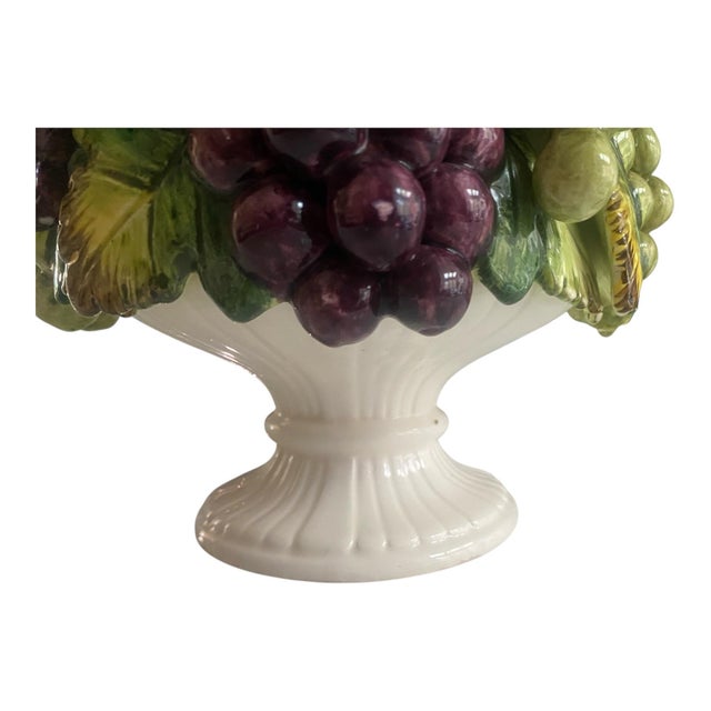 Vintage Ceramic Fruit Topiary For Sale - Image 4 of 7