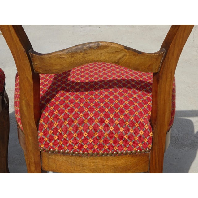 Louis Philippe Chairs, 19th Century, Set of 2 For Sale - Image 11 of 18