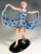 Art Deco Graceful Dancer in a Turning Movement from Goldscheider Vienna, 1940 For Sale - Image 4 of 8