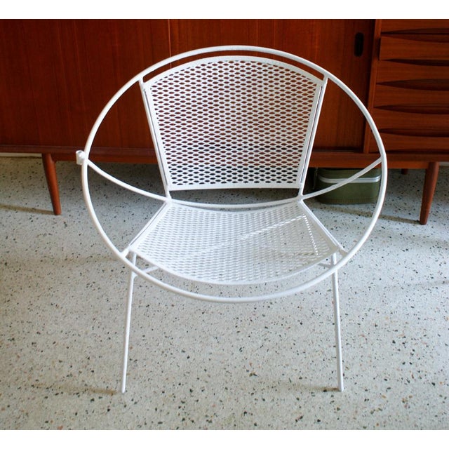 Salterini Hoop Patio Chairs - A Pair | Chairish