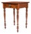 Upper Connecticut Valley Sheraton Curly Birch One-Drawer Stand, C. 1820 For Sale