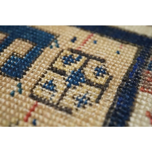 Antique Kazak Rug 3'1'' x 7'7'' For Sale - Image 11 of 12