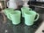 Here we have set of four vintage Fire King Jadeite mugs. These beautiful mugs are in excellent condition with no damage,...