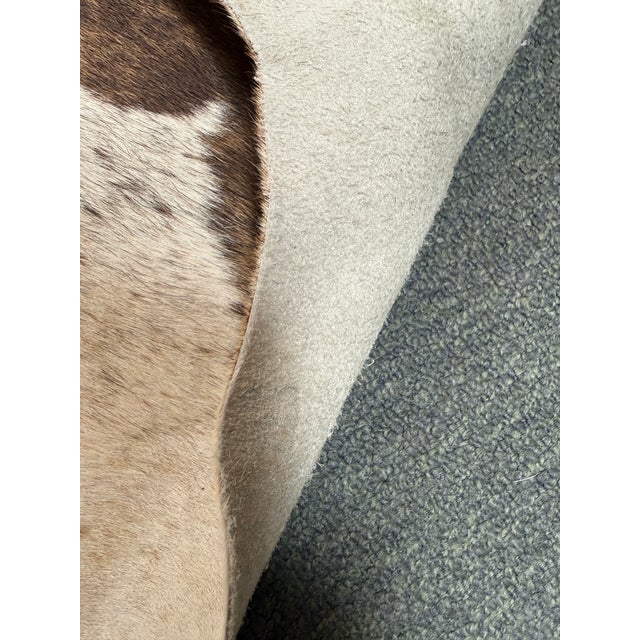 7ft X 8ft Hair on Hide Cow Print Area Rug For Sale - Image 11 of 12