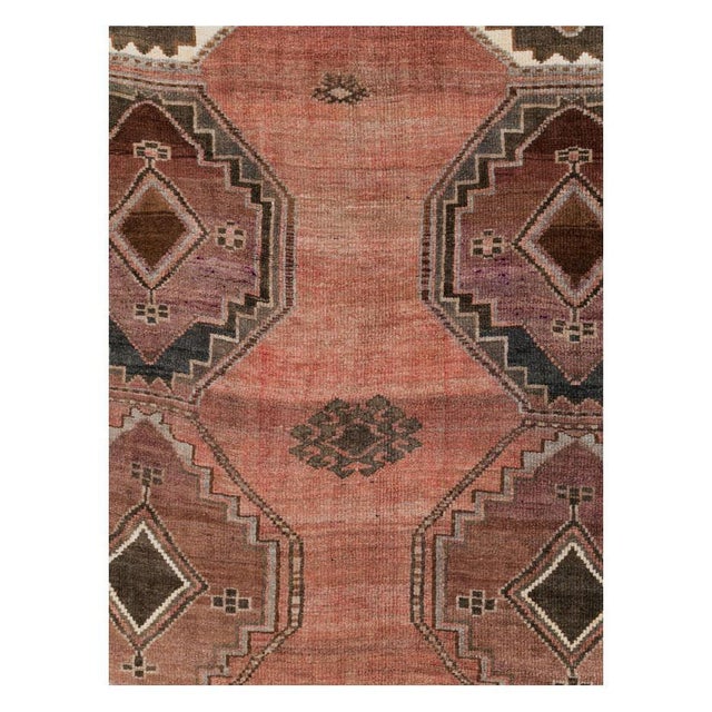 A vintage Turkish Anatolian room size carpet handmade during the mid-20th century. Measures: 7' 3" x 11' 7"