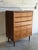 Rosewood Tall 6-Drawer Dresser Danish Mid-Century Modern High Chest 1960s For Sale - Image 11 of 11