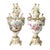 Large Pair Antique Dresden Porcelain Three-Part Lidded Vases / Figural Handles For Sale - Image 9 of 9