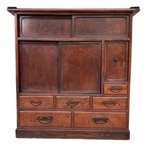 Japanese Traditional Tea Cabinet, 1890s