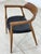 Danish Armchair in Leatherette and Wood For Sale - Image 5 of 10
