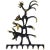 Brass Animal Key Hanger by Walter Bosse for Hertha Baller, Austria, 1950s For Sale - Image 9 of 9