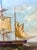 Mid-Century Maritime Oil Painting by B. James For Sale - Image 11 of 16