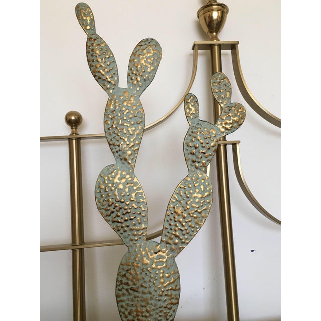 Metal Modern Cactus Sculpture Chairish