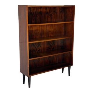 Viby J Rosewood Open Shelf Bookcase Unit Danish Mid-Century Modern 1960s For Sale