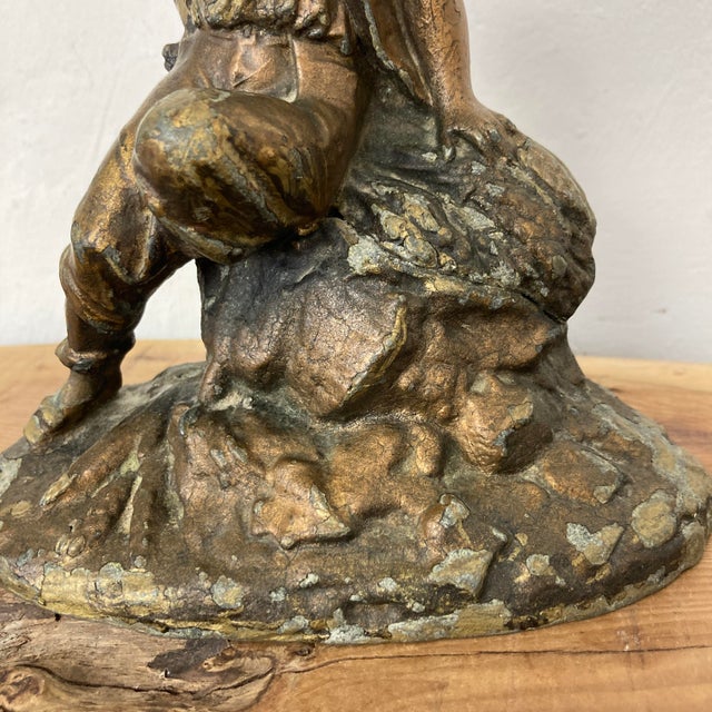 Victorian Peasant Art Figure, Late 19th Century For Sale - Image 10 of 14