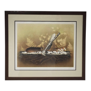Charles Gaidy Signed Artist’s Proof Insect Print, c.1973