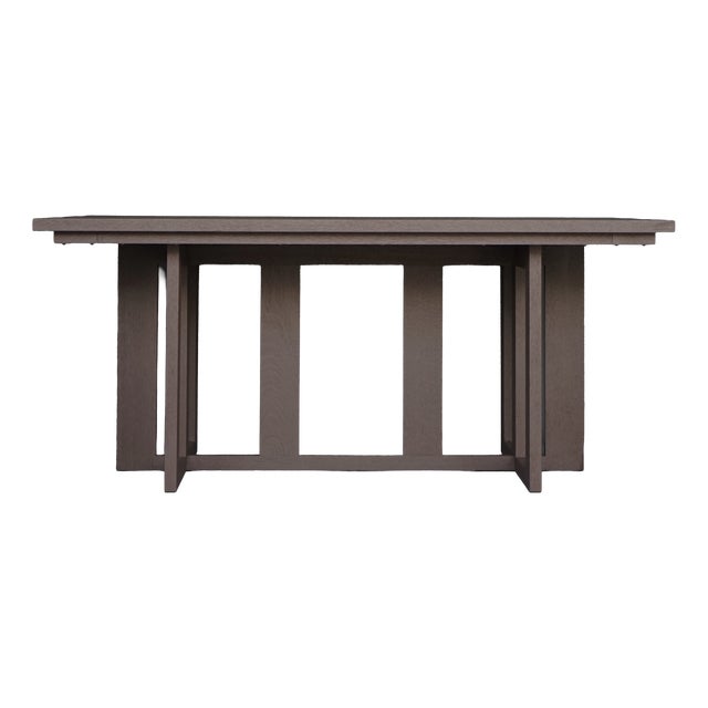 Bossche School Merbau Dining Table from Hans van der Laan & Harry van Hal, 1979 For Sale