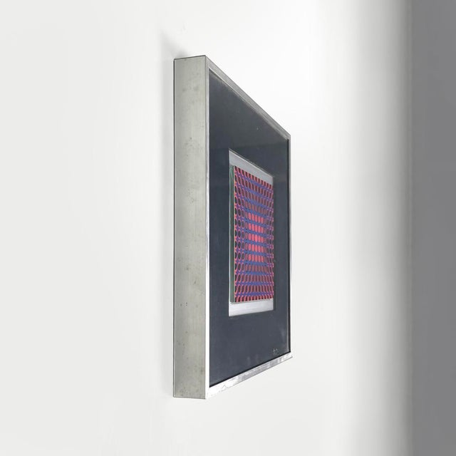 Victor Vasarely, Hungarian Modern Op Art Composition, 1970s, Framed For Sale - Image 3 of 13