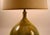 Green Large Ceramic Drip Glaze Lamp With Original Shade For Sale - Image 8 of 9