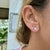 Unisex 14k Yellow Gold 0.90ctw Round Brilliant Diamond Screw Back Stud Earrings, Pair For Sale - Image 9 of 9
